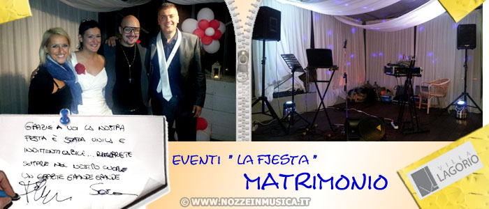 ristorante musica matrimonio