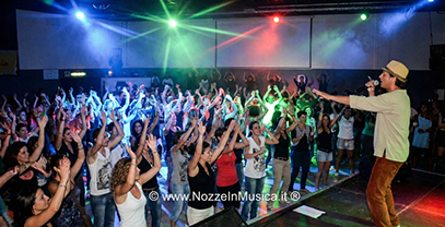 Nei Villaggi turistici in Italia e' presente la nostra animazione con cantanti e deejay professionisti