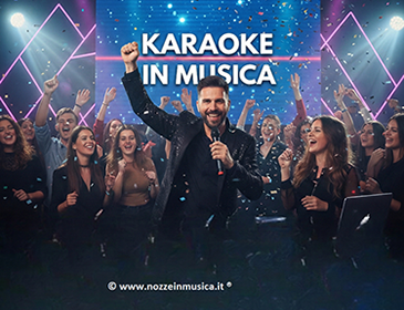 Forniamo gratis il video Proiettore e il Maxi Schermo per il Video fotografico o il Karaoke 