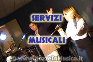 Servizi musicali e tipologie artistiche per feste eventi e matrimoni in Italia e Svizzera
