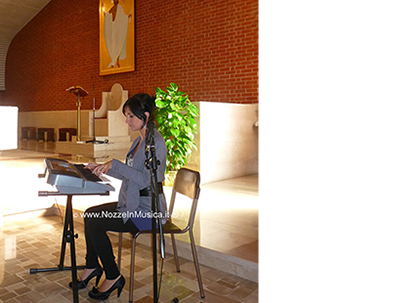 Se desiderate l'opzione: Organista per Cerimonia in Chiesa, sarà possibile accontentarvi e suonando un repertorio sagro di ottima qualita'