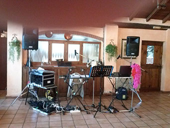 Postazione Musicale duo per piccoli spazi
